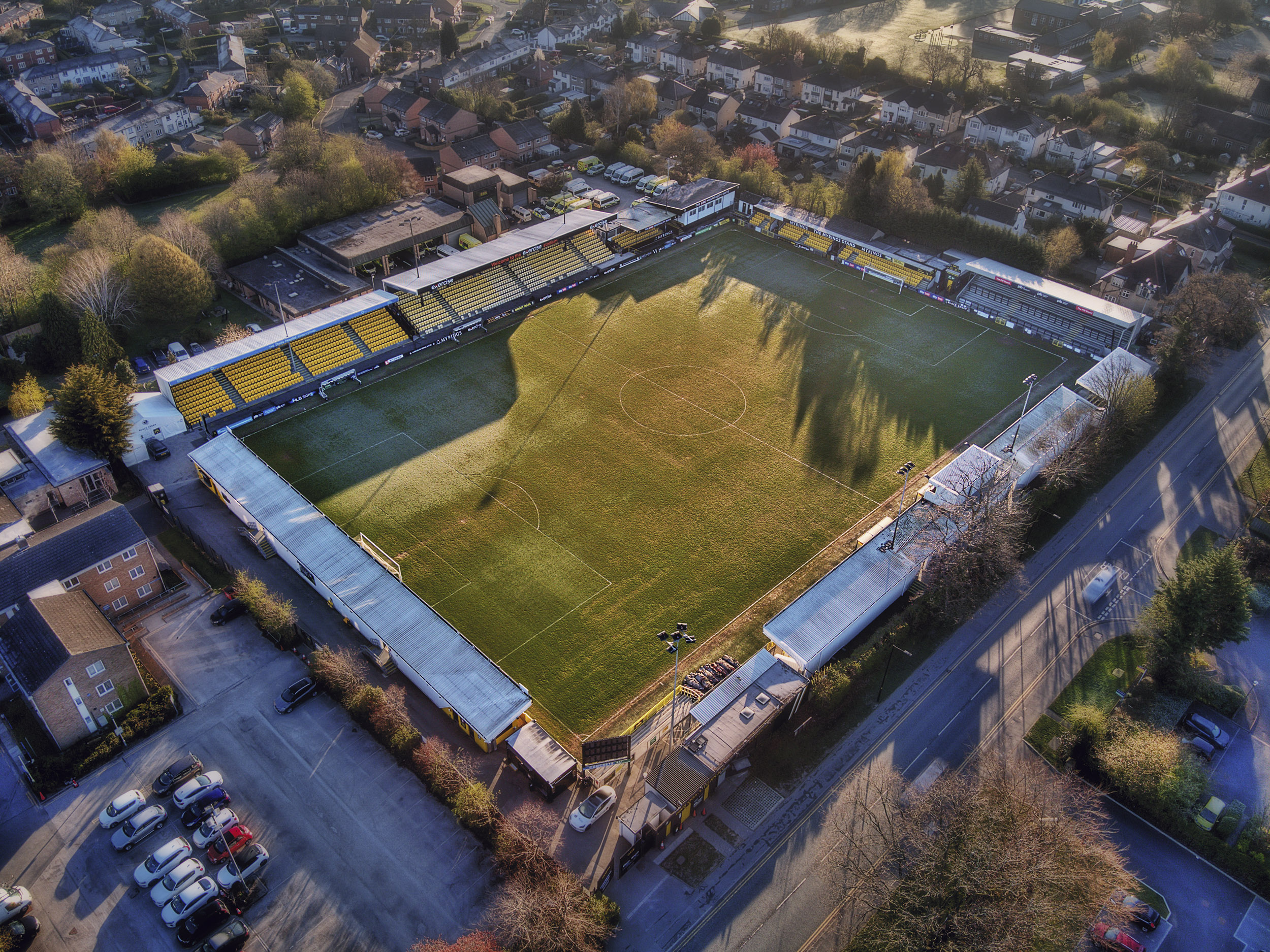 Aerial Photograph of Harrogate Town - Wetherby Road