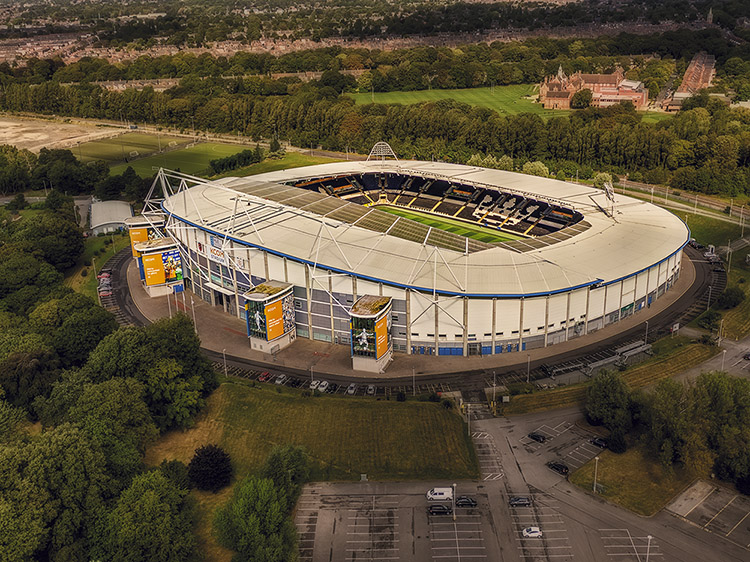 Aerial Photograph of Hull City - KC Stadium