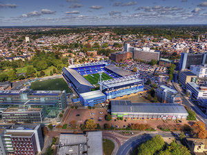 Aerial Photograph of Ipswich Town - Portman Road