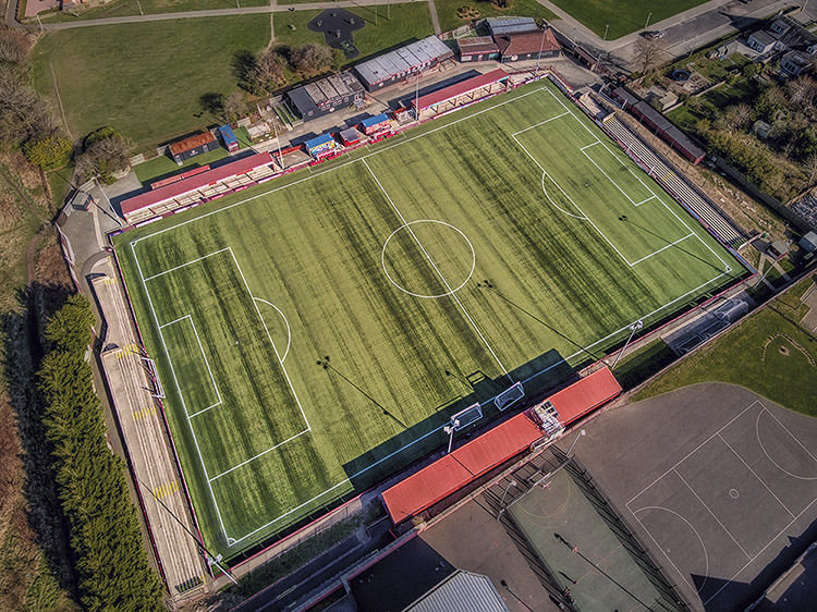 Aerial Photograph of Kelty Hearts - New Central Park