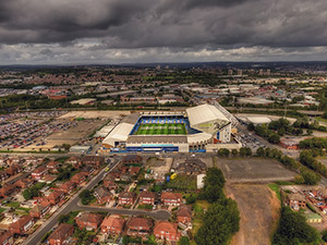 Aerial Photograph of Leeds United - Elland Road
