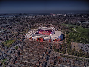 Aerial Photograph of Liverpool - Anfield