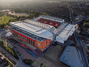 Aerial Photograph of Liverpool - Anfield