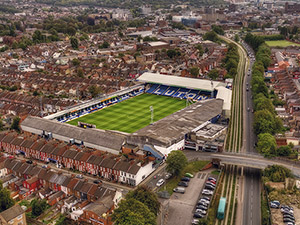 Aerial Photograph of Luton Town - Kenilworth Road