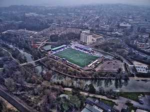 Aerial Photograph of Maidstone United - Gallagher Stadium