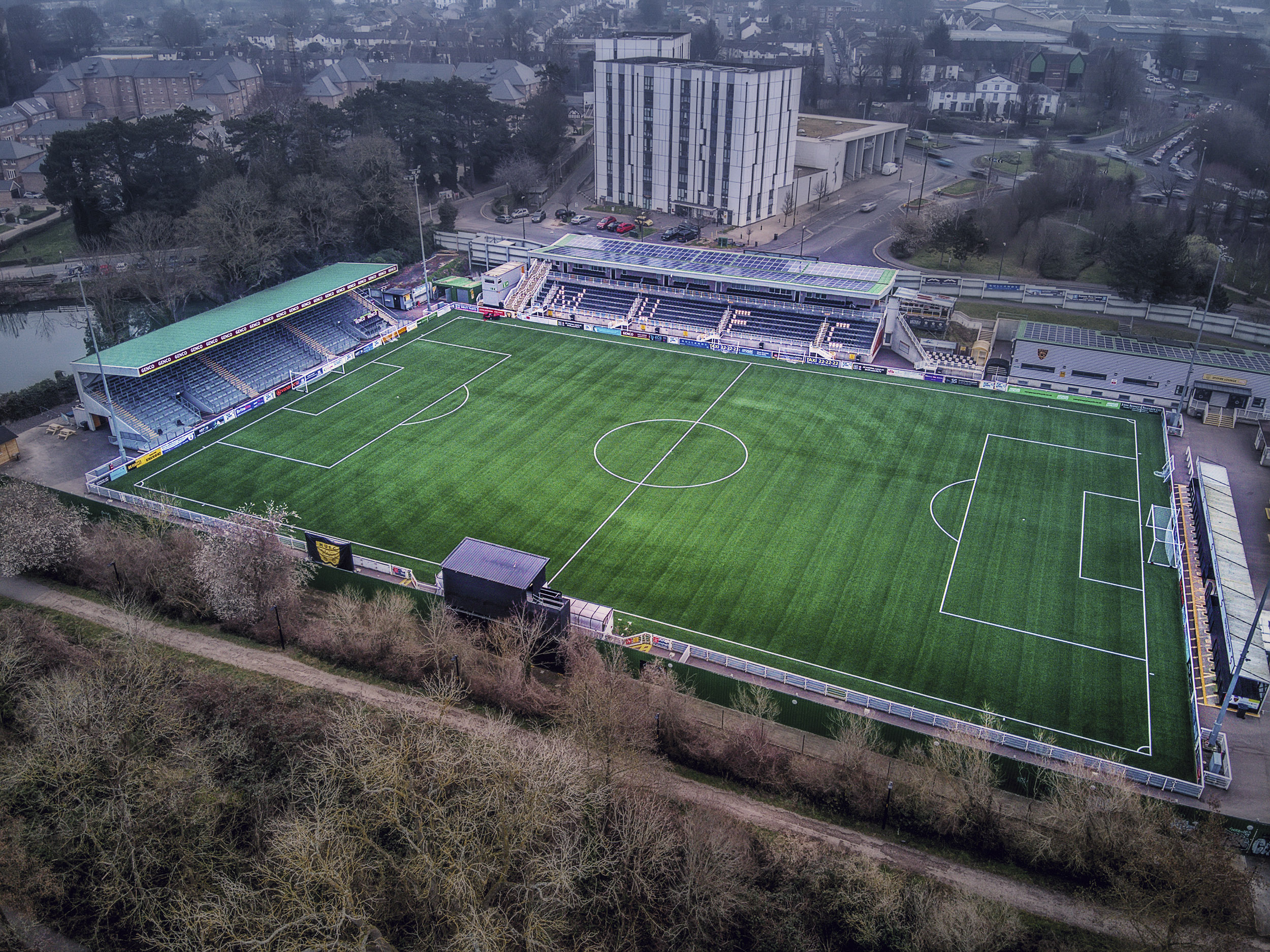 Aerial Photograph of Maidstone United - Gallagher Stadium