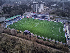 Aerial Photograph of Maidstone United - Gallagher Stadium
