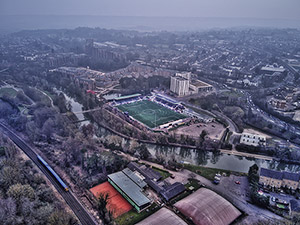Aerial Photograph of Maidstone United - Gallagher Stadium