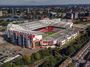 Aerial Photograph of Manchester United - Old Trafford