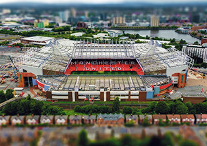 Aerial Photograph of Manchester United - Old Trafford