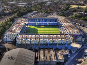 Aerial Photograph of Millwall - The Den