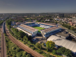 Aerial Photograph of Millwall - The Den