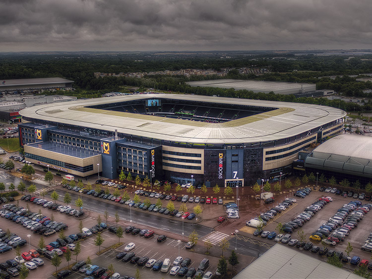 Aerial Photograph of MK Dons - Stadium MK