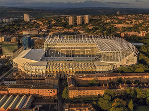 Aerial Photograph of Newcastle United - St James Park