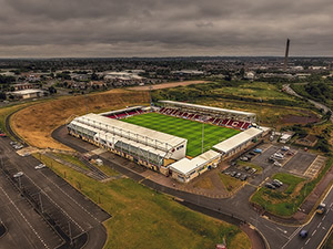 Aerial Photograph of Northampton Town - Sixfields Stadium
