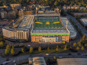Aerial Photograph of Norwich City - Carrow Road