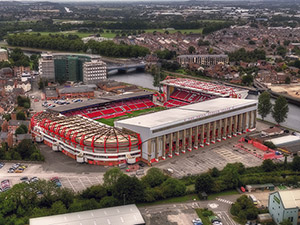 Aerial Photograph of Nottingham Forest - The City Ground
