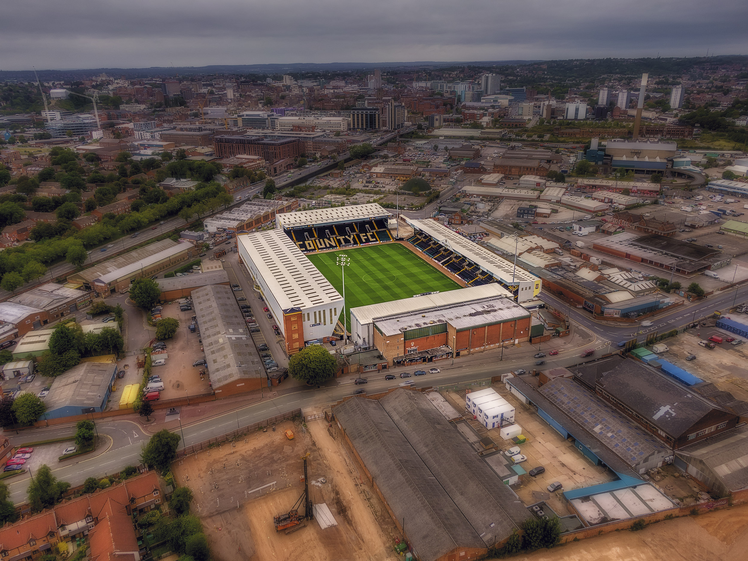 Aerial Photograph of Nottingham Forest - The City Ground