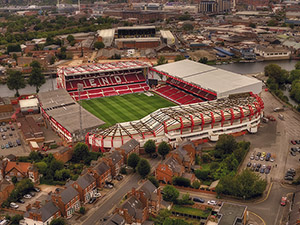 Aerial Photograph of Nottingham Forest - The City Ground