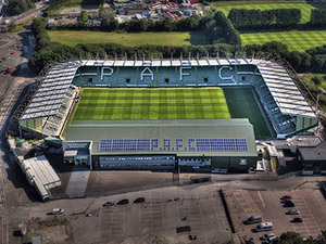 Aerial Photograph of Plymouth Argyle - Home Park