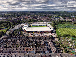 Aerial Photograph of Port Vale - Vale Park