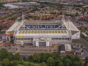 Aerial Photograph of Preston North End - Deepdale