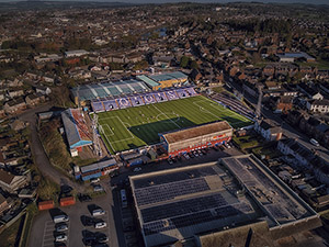 Aerial Photograph of Queen of the South - Palmerston Park