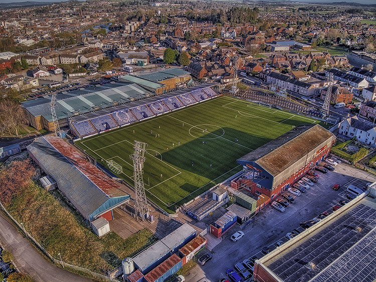 Aerial Photograph of Queen of the South - Palmerston Park
