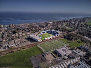 Aerial Photograph of Raith Rovers - Stark's Park