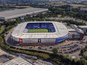 Aerial Photograph of Reading - Madjeski Stadium