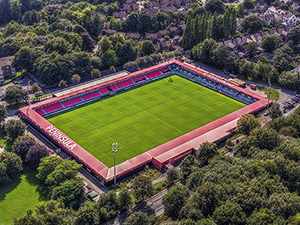 Aerial Photograph of Salford City - Peninsula Stadium