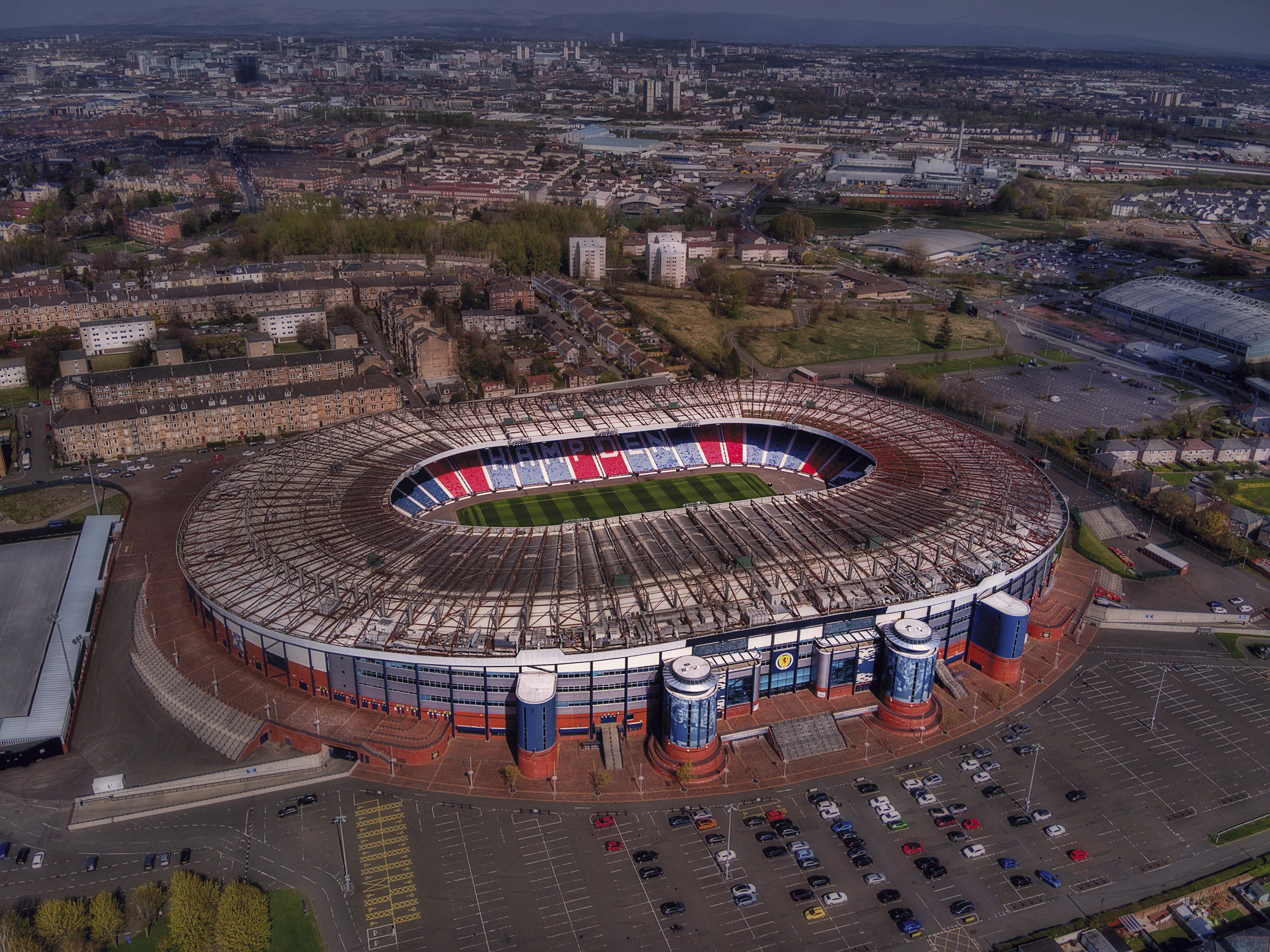 Aerial Photograph of Scotland - Hampden Park