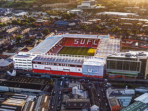 Aerial Photograph of Sheffield United - Bramall Lane