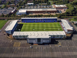 Aerial Photograph of Shrewsbury Town - New Meadow