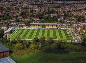 Aerial Photograph of Southport - Merseyrail Community Stadium