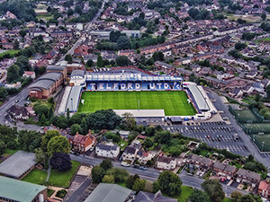 Aerial Photograph of Telford United - New Bucks Head