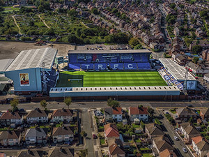 Aerial Photograph of Tranmere Rovers - Prenton Park