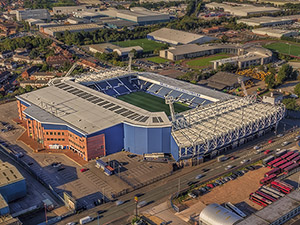 Aerial Photograph of West Bromwich Albion - The Hawthorns