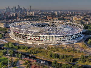 Aerial Photograph of West Ham - Olympic Stadium