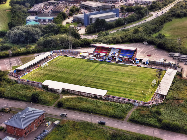 Aerial Photograph of Weymouth - Bob Lucas Stadium