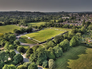 Aerial Photograph of Winchester City - The City Ground