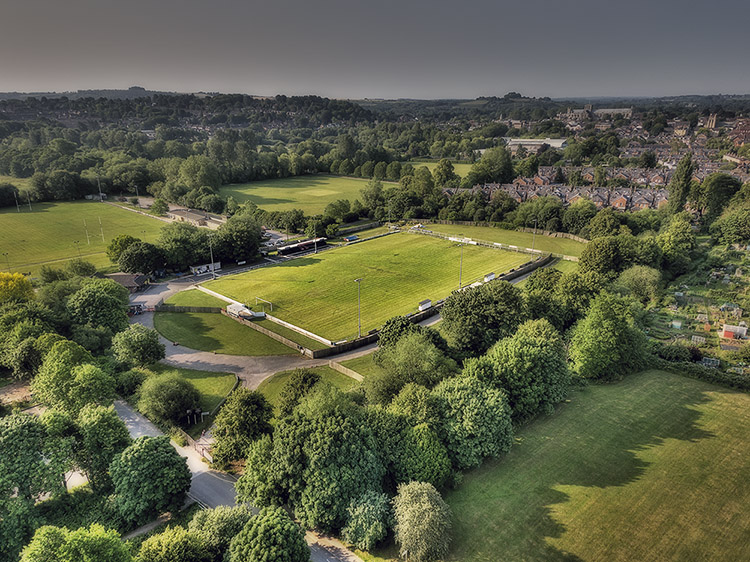 Aerial Photograph of Winchester City - The City Ground