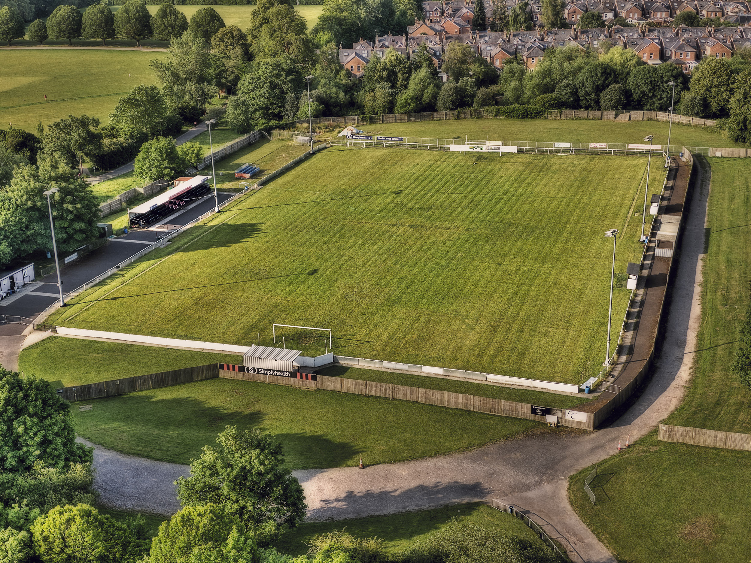 Aerial Photograph of Winchester City - The City Ground