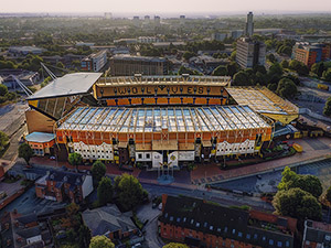 Aerial Photograph of Wolverhampton Wanderers - Molineux