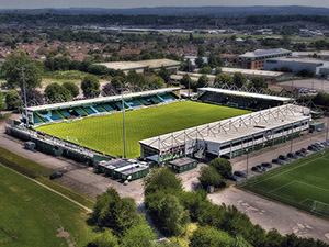 Aerial Photograph of Yeovil Town - Huish Park